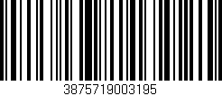 Código de barras (EAN, GTIN, SKU, ISBN): '3875719003195'