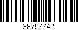 Código de barras (EAN, GTIN, SKU, ISBN): '38757742'