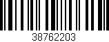 Código de barras (EAN, GTIN, SKU, ISBN): '38762203'