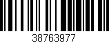 Código de barras (EAN, GTIN, SKU, ISBN): '38763977'