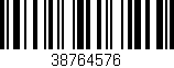Código de barras (EAN, GTIN, SKU, ISBN): '38764576'