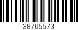 Código de barras (EAN, GTIN, SKU, ISBN): '38765573'