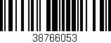 Código de barras (EAN, GTIN, SKU, ISBN): '38766053'