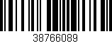 Código de barras (EAN, GTIN, SKU, ISBN): '38766089'