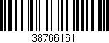 Código de barras (EAN, GTIN, SKU, ISBN): '38766161'