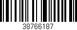 Código de barras (EAN, GTIN, SKU, ISBN): '38766187'