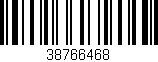 Código de barras (EAN, GTIN, SKU, ISBN): '38766468'