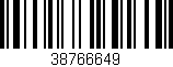 Código de barras (EAN, GTIN, SKU, ISBN): '38766649'