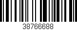 Código de barras (EAN, GTIN, SKU, ISBN): '38766688'