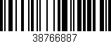 Código de barras (EAN, GTIN, SKU, ISBN): '38766887'