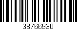 Código de barras (EAN, GTIN, SKU, ISBN): '38766930'