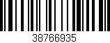 Código de barras (EAN, GTIN, SKU, ISBN): '38766935'
