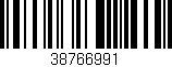 Código de barras (EAN, GTIN, SKU, ISBN): '38766991'
