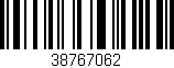 Código de barras (EAN, GTIN, SKU, ISBN): '38767062'