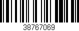 Código de barras (EAN, GTIN, SKU, ISBN): '38767069'