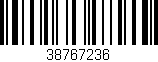 Código de barras (EAN, GTIN, SKU, ISBN): '38767236'