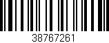 Código de barras (EAN, GTIN, SKU, ISBN): '38767261'
