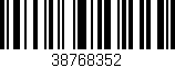 Código de barras (EAN, GTIN, SKU, ISBN): '38768352'