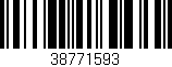 Código de barras (EAN, GTIN, SKU, ISBN): '38771593'