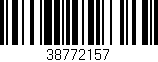 Código de barras (EAN, GTIN, SKU, ISBN): '38772157'