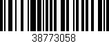 Código de barras (EAN, GTIN, SKU, ISBN): '38773058'