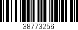 Código de barras (EAN, GTIN, SKU, ISBN): '38773256'