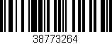 Código de barras (EAN, GTIN, SKU, ISBN): '38773264'