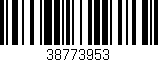 Código de barras (EAN, GTIN, SKU, ISBN): '38773953'