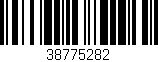 Código de barras (EAN, GTIN, SKU, ISBN): '38775282'