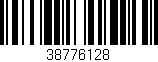 Código de barras (EAN, GTIN, SKU, ISBN): '38776128'