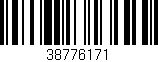 Código de barras (EAN, GTIN, SKU, ISBN): '38776171'