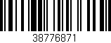 Código de barras (EAN, GTIN, SKU, ISBN): '38776871'