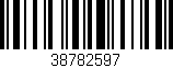 Código de barras (EAN, GTIN, SKU, ISBN): '38782597'