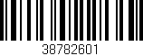Código de barras (EAN, GTIN, SKU, ISBN): '38782601'