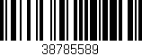 Código de barras (EAN, GTIN, SKU, ISBN): '38785589'