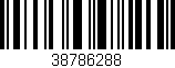 Código de barras (EAN, GTIN, SKU, ISBN): '38786288'