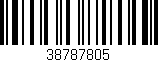 Código de barras (EAN, GTIN, SKU, ISBN): '38787805'