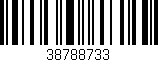 Código de barras (EAN, GTIN, SKU, ISBN): '38788733'