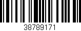 Código de barras (EAN, GTIN, SKU, ISBN): '38789171'