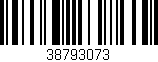 Código de barras (EAN, GTIN, SKU, ISBN): '38793073'