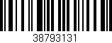 Código de barras (EAN, GTIN, SKU, ISBN): '38793131'