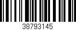 Código de barras (EAN, GTIN, SKU, ISBN): '38793145'
