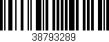 Código de barras (EAN, GTIN, SKU, ISBN): '38793289'