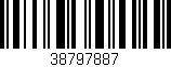 Código de barras (EAN, GTIN, SKU, ISBN): '38797887'