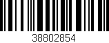 Código de barras (EAN, GTIN, SKU, ISBN): '38802854'