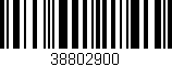 Código de barras (EAN, GTIN, SKU, ISBN): '38802900'