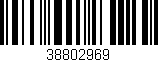 Código de barras (EAN, GTIN, SKU, ISBN): '38802969'