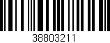 Código de barras (EAN, GTIN, SKU, ISBN): '38803211'