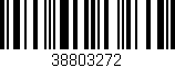 Código de barras (EAN, GTIN, SKU, ISBN): '38803272'