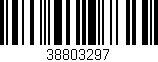 Código de barras (EAN, GTIN, SKU, ISBN): '38803297'